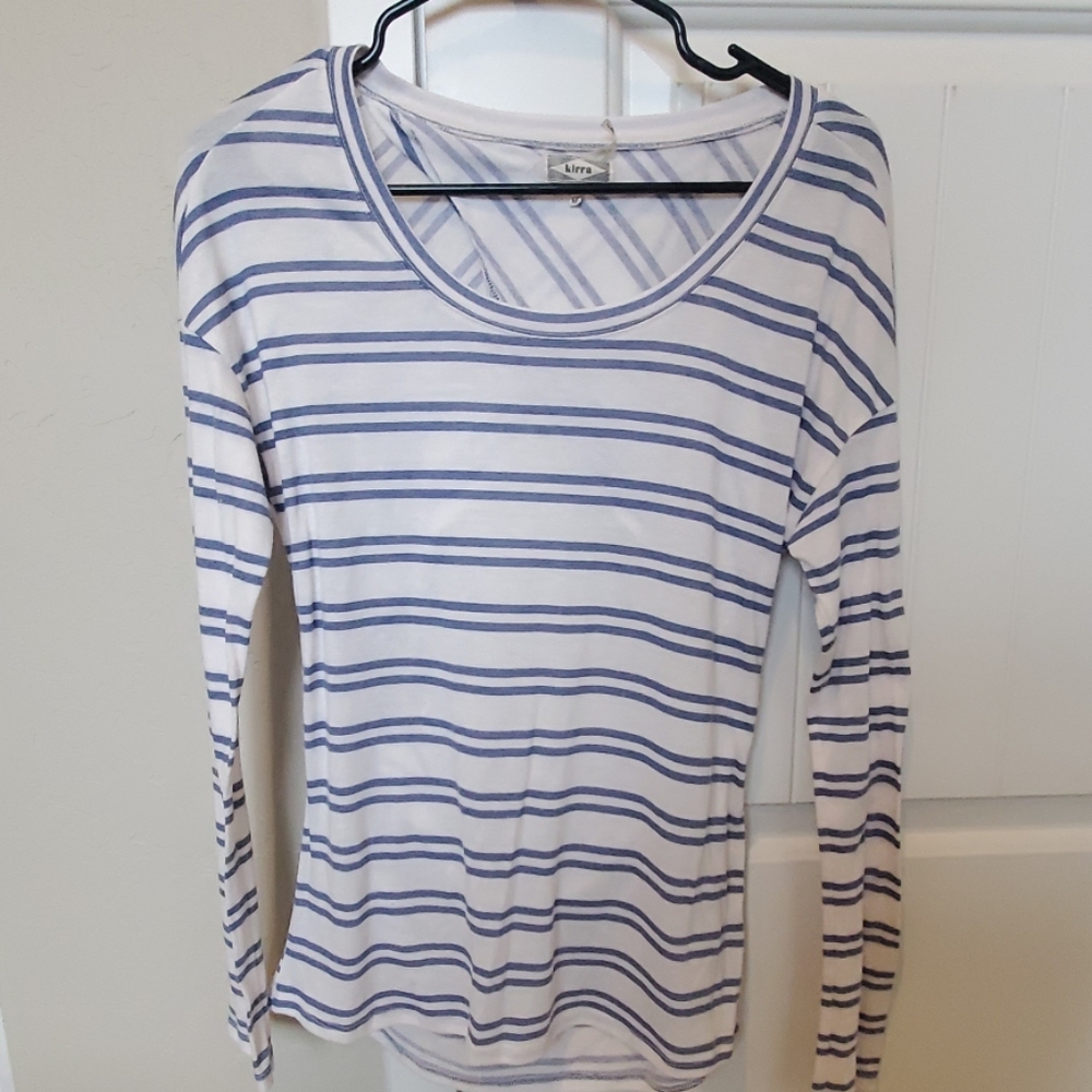 Open back Long Sleeve Shirt